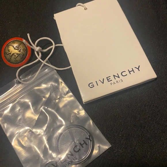 Men’s Givenchy Unicorn Buttons Double-Breasted Coat Pea Coats